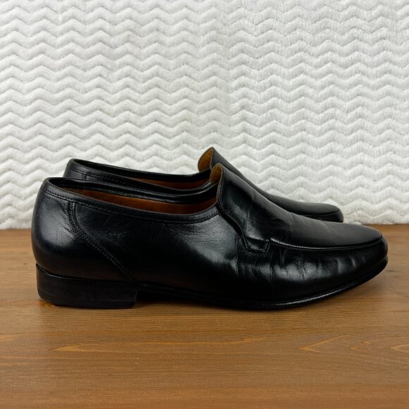 Allen Edmonds Mens Leather Loafers Lugano Wide Dress Made Italy 10.5 EE 49910 - Picture 2 of 15